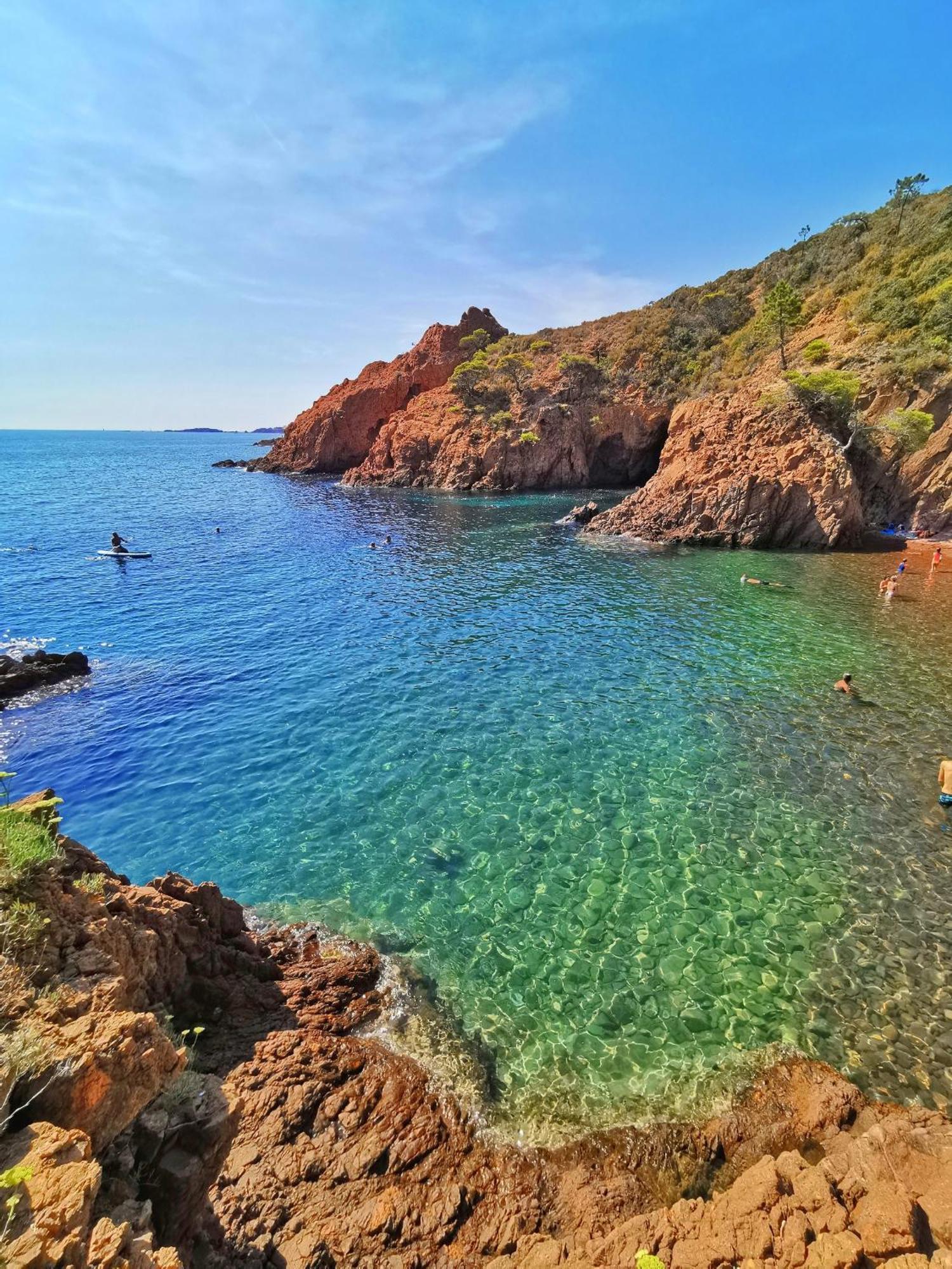 Saint-Raphaël Petit Paradis Vue Mer- Plage Et Calanques A 3 Mn מראה חיצוני תמונה